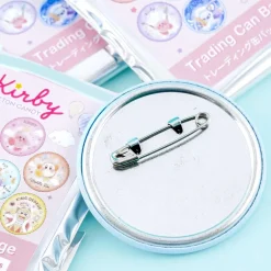 Kirby Cotton Candy Trading Can Badge
