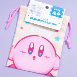 Kirby Double-Sided Drawstring Pouch