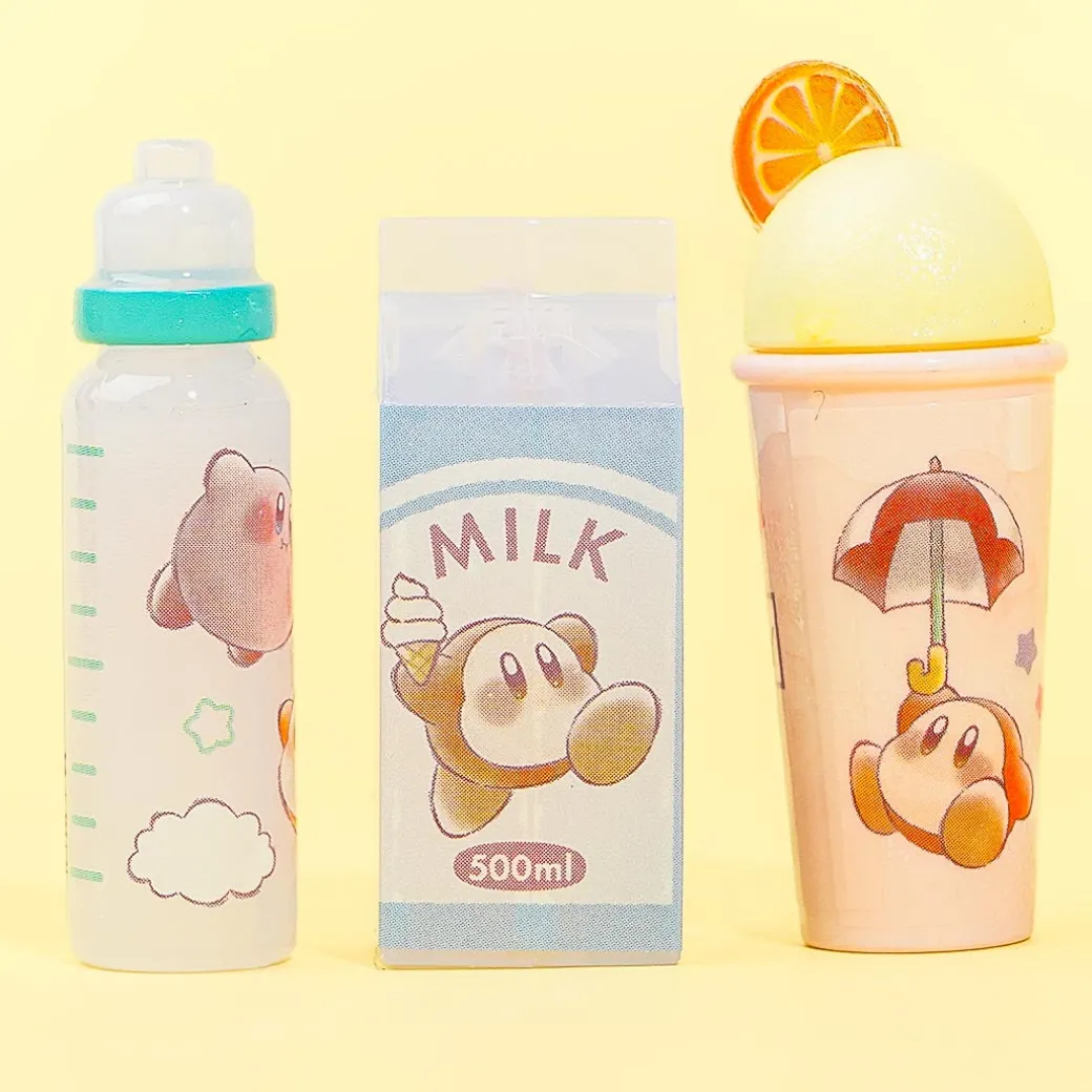 Kirby Drinks Pencil Cap Set