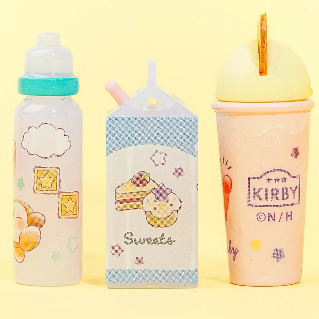 Kirby Drinks Pencil Cap Set