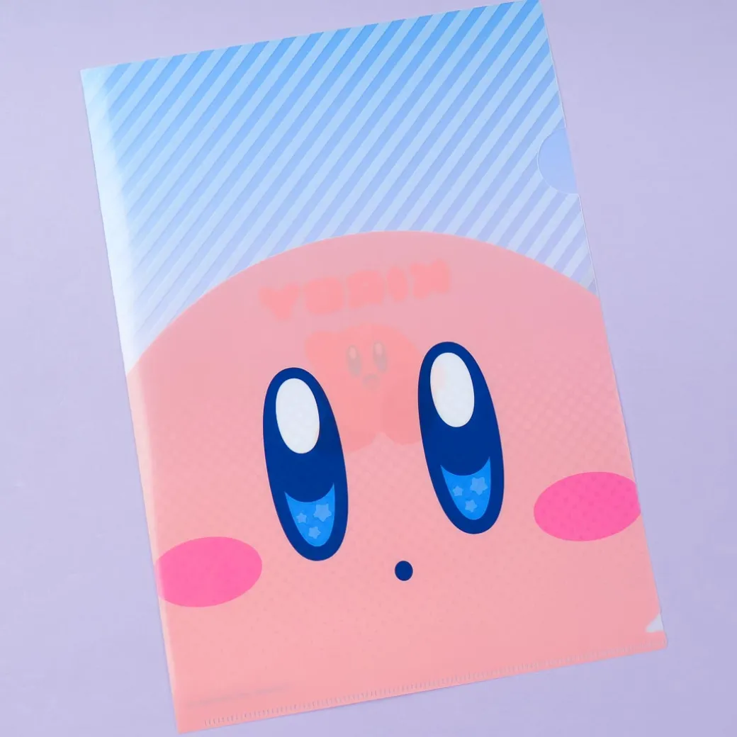 Kirby Face A4 Clear Folder