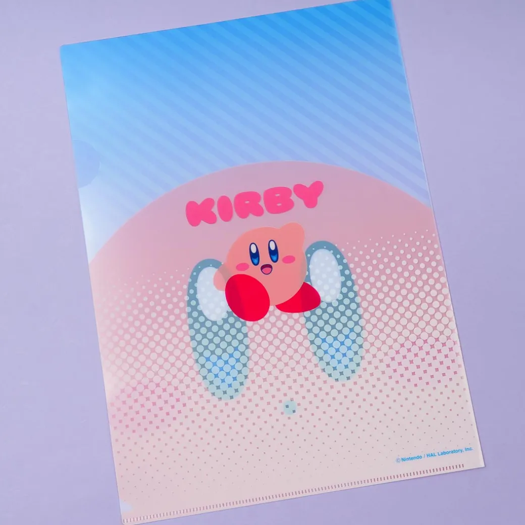 Kirby Face A4 Clear Folder