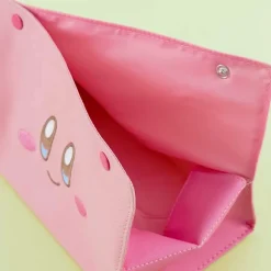 Kirby Face Faux Leather Tissue Box Cover