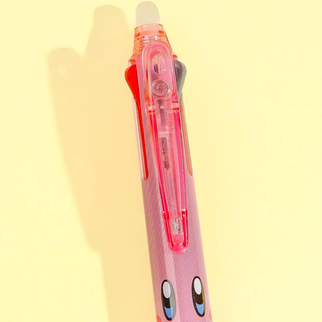 Kirby Face Multi-Color Frixion Ballpen