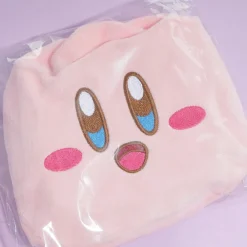 Kirby Fluffy Drawstring Pouch With Dough Snacks