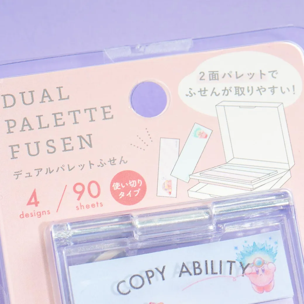 Kirby Fusen Sticky Notes With Dual Palette Case