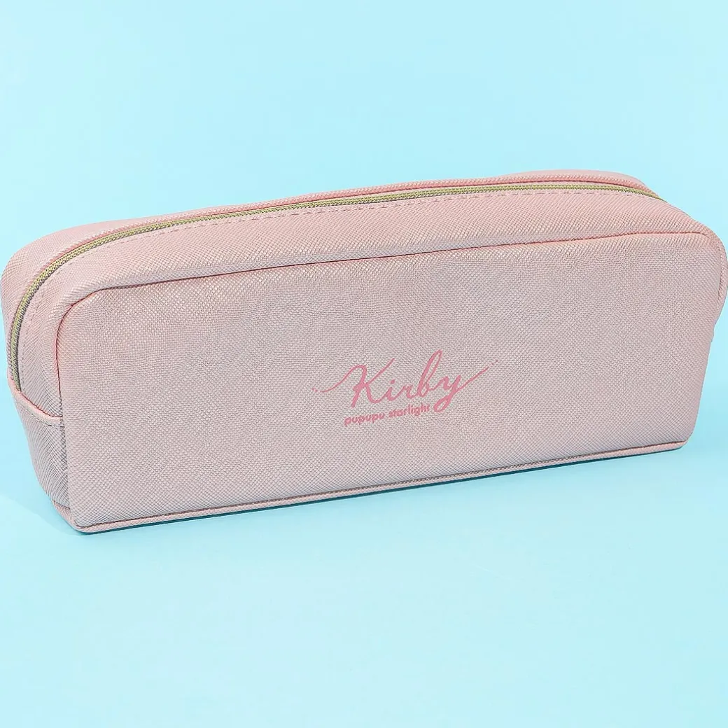 Kirby Glittery Warp Star Pencil Case