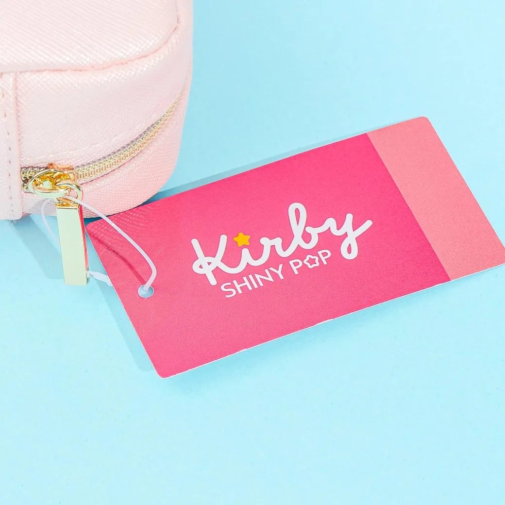 Kirby Glittery Warp Star Pencil Case