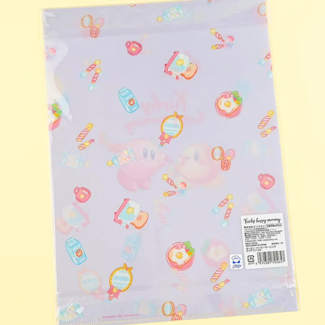 Kirby Happy Morning A4 File Folder