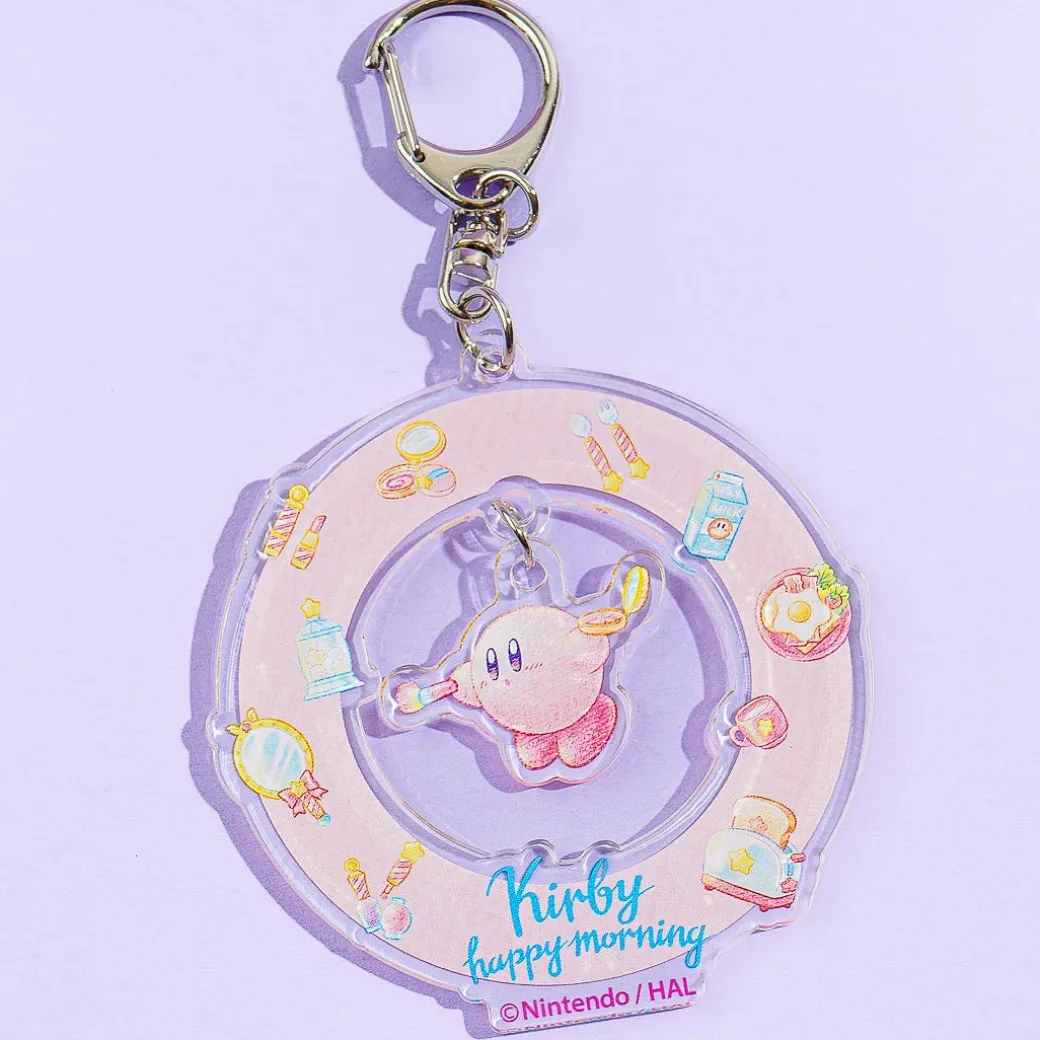 Kirby Happy Morning Acrylic Swaying Charm