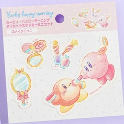 Kirby Happy Morning Die-Cut Sticker Set