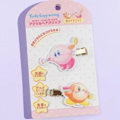 Kirby Happy Morning Hair Clip Set - 2 pcs