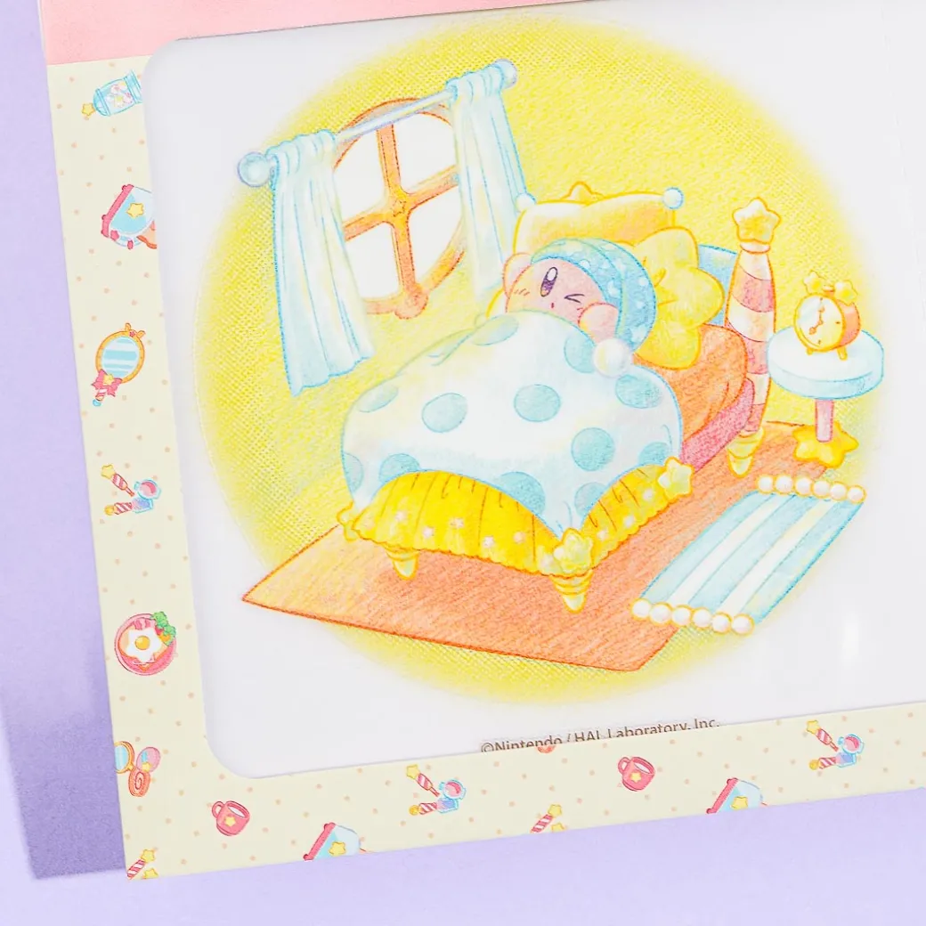 Kirby Happy Morning Iron-On Stickers