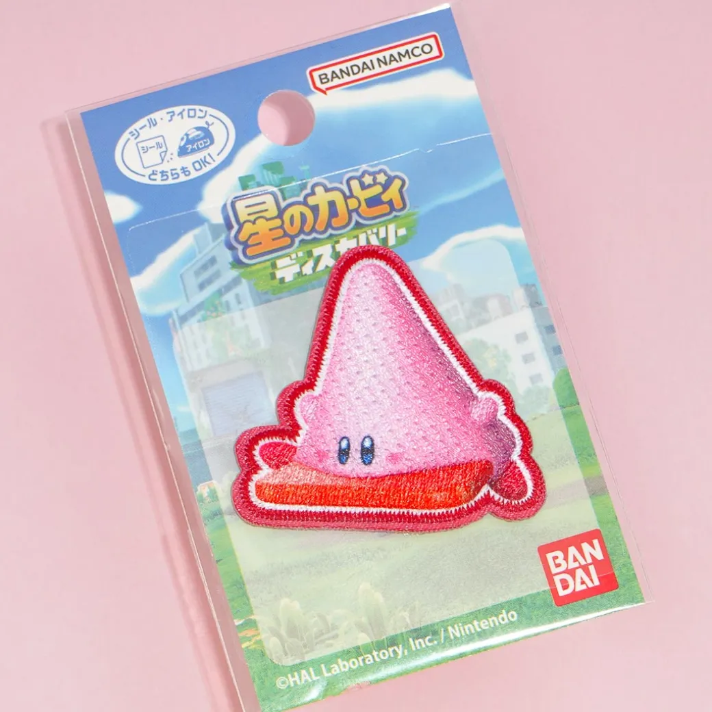 Kirby Heart 2-Way Iron-On Patch
