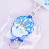 Kirby Ice Retractable Keyring Charm