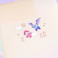 Kirby Level Clear Dance A4 File Folder Set - 3 Pcs