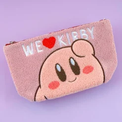 Kirby Love Fluffy Cosmetic Pouch