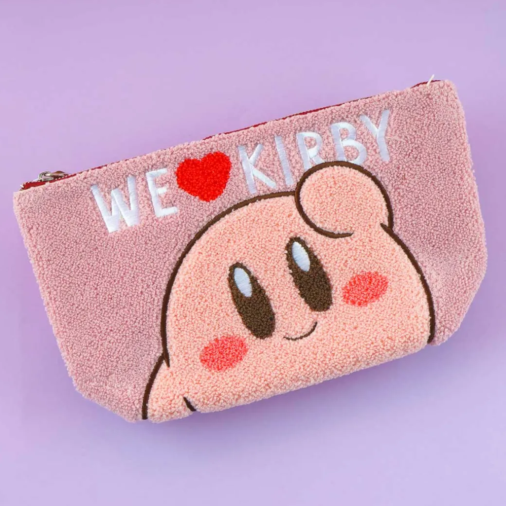 Kirby Love Fluffy Cosmetic Pouch
