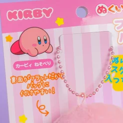 Kirby Lying Down Plushie & Badge