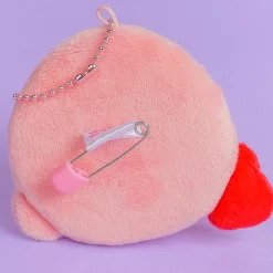 Kirby Lying Down Plushie & Badge