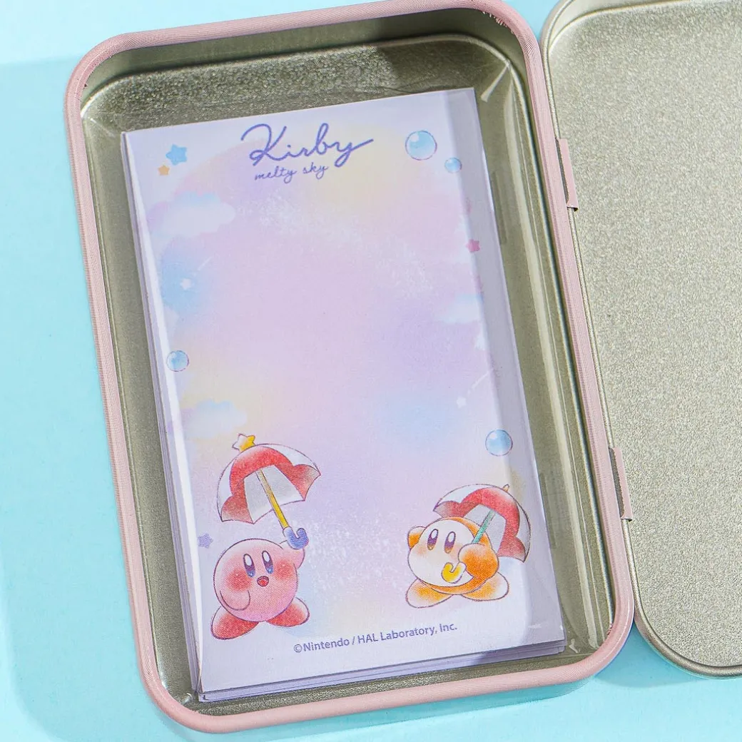 Kirby Melty Sky Memo With Metal Case