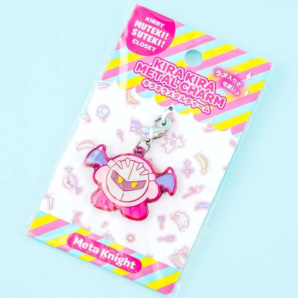 Kirby Metal Charm - Meta Knight