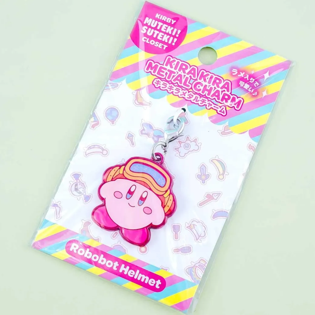 Kirby Metal Charm - Robobot Helmet