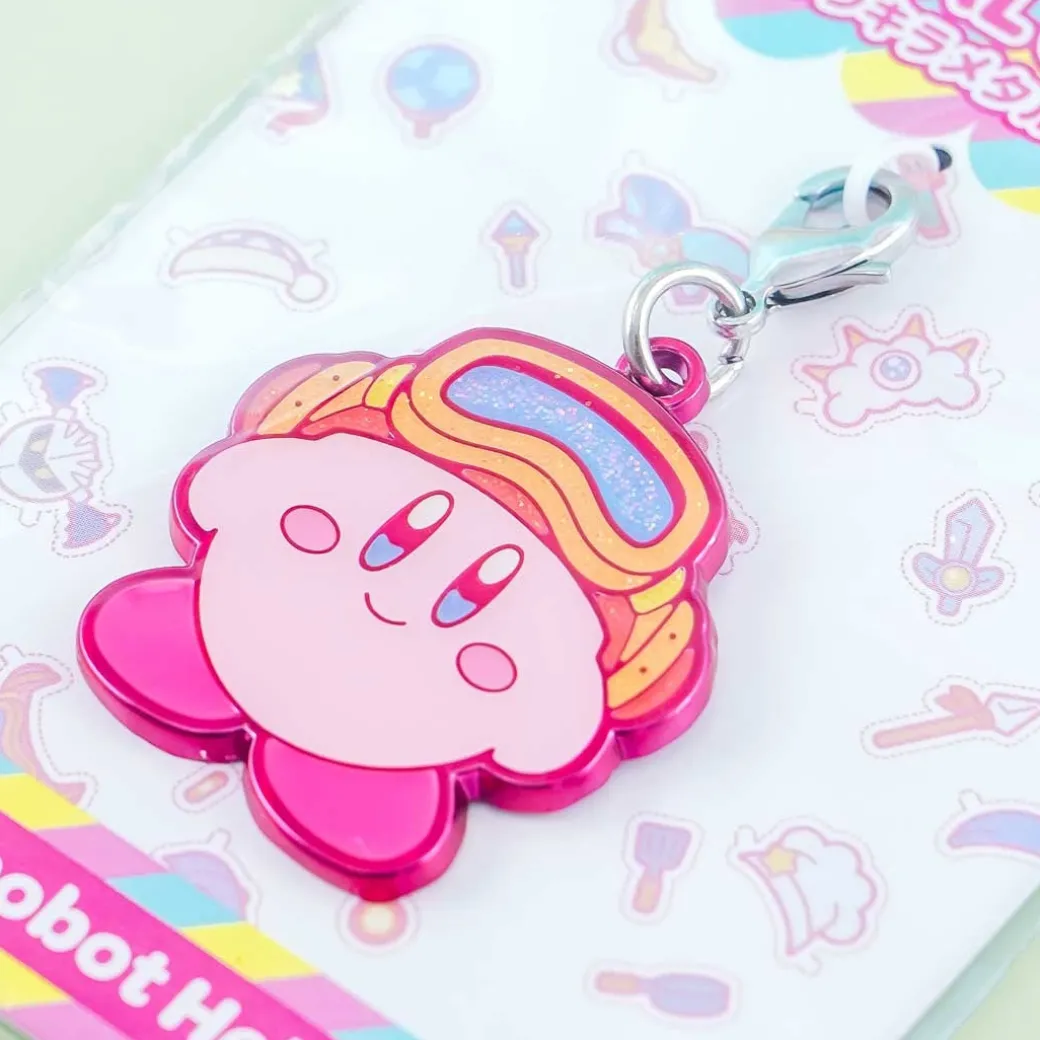 Kirby Metal Charm - Robobot Helmet