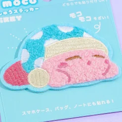Kirby Mokomoko Embroidery Sticker Patch - Sleep