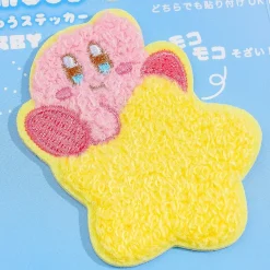 Kirby Mokomoko Embroidery Sticker Patch - Warp Star