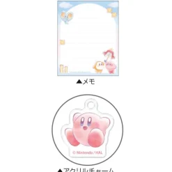 Kirby of the Stars Binder Memo Pad With Charm