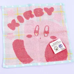 Kirby Of The Stars Checkered Mini Towel