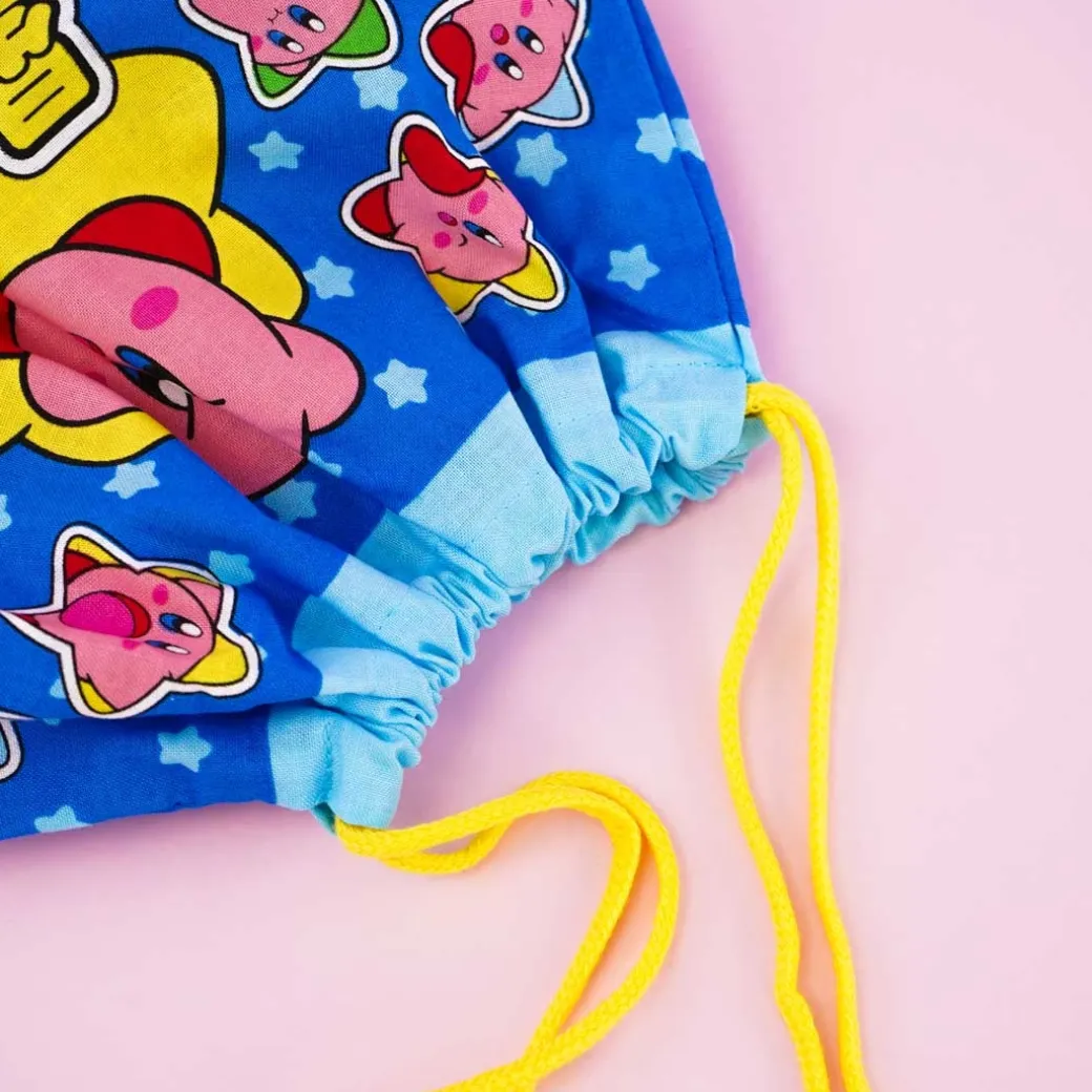 Kirby Of The Stars Drawstring Lunch Bag
