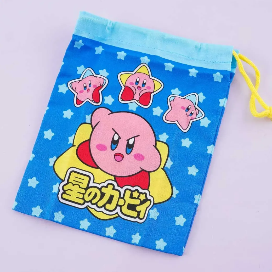 Kirby Of The Stars Drawstring Bag