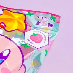 Kirby Of The Stars Glitter Bath Ball - Strawberry