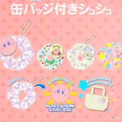 Kirby Of The Stars Scrunchie With Badge