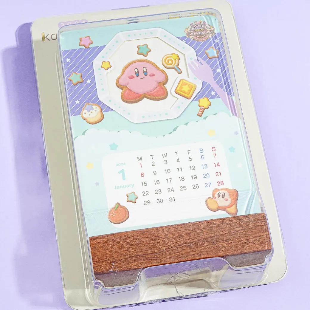 Kirby Pancake 2024 Kasanaru Desktop Calendar