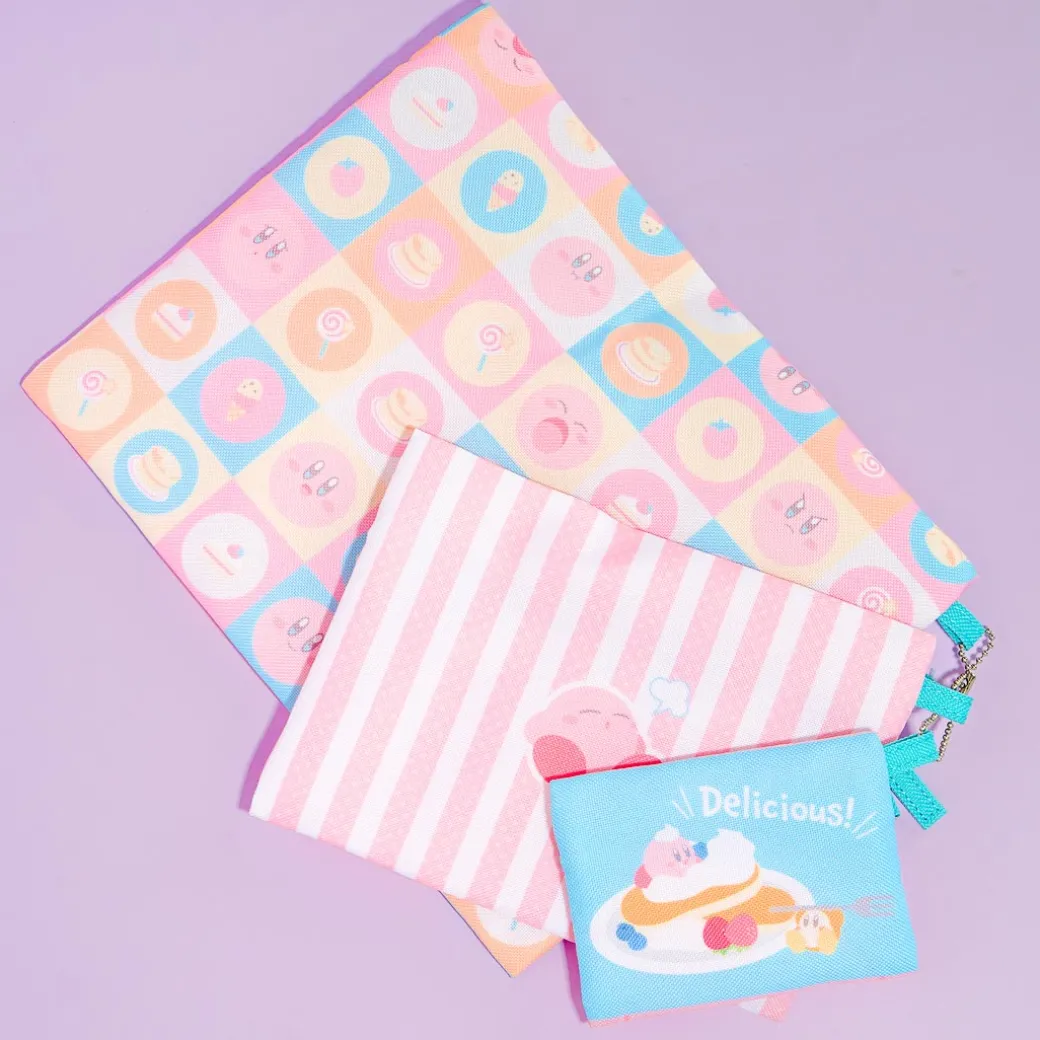 Kirby Pastel Dreams Pouch Set - 3 pcs