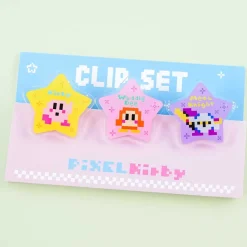 Kirby Pixel Clip Set