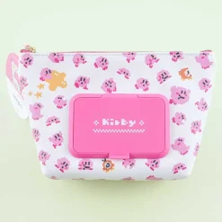 Kirby Pixel Pouch With Tissue Compartment