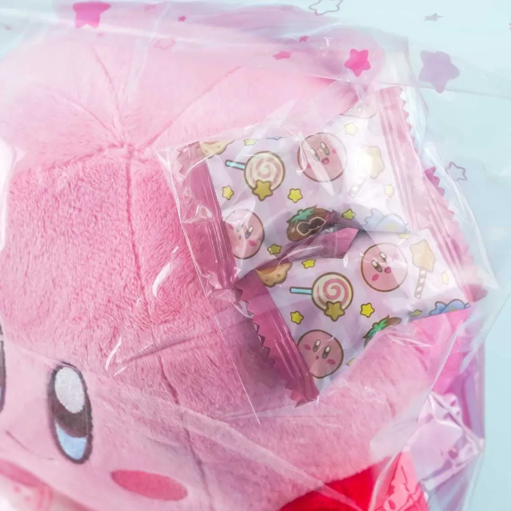 Kirby Plushie Gift With Chocolate - Medium