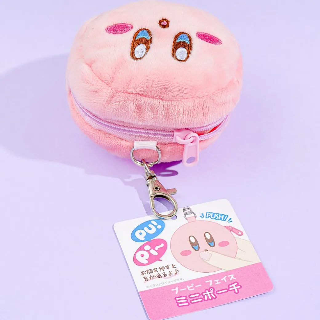Kirby Pu-Pi Face Mini Pouch