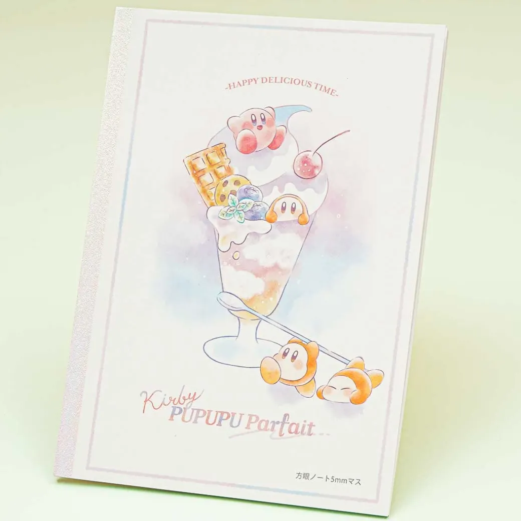 Kirby Pupupu Parfait B5 Notebook