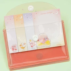 Kirby Pupupu Starlight Pocket Marker Sticky Notes With Magnetic Case
