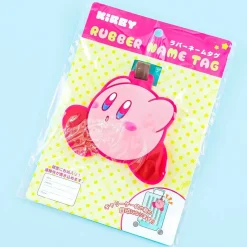 Kirby Running Rubber Name Tag