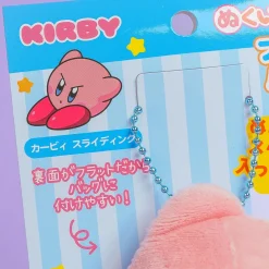 Kirby Serious Slide Plushie & Badge - Medium