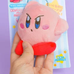 Kirby Serious Slide Plushie & Badge - Medium