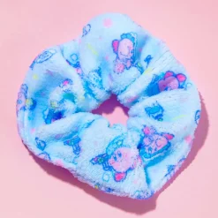 Kirby Shower Time Fluffy Scrunchie