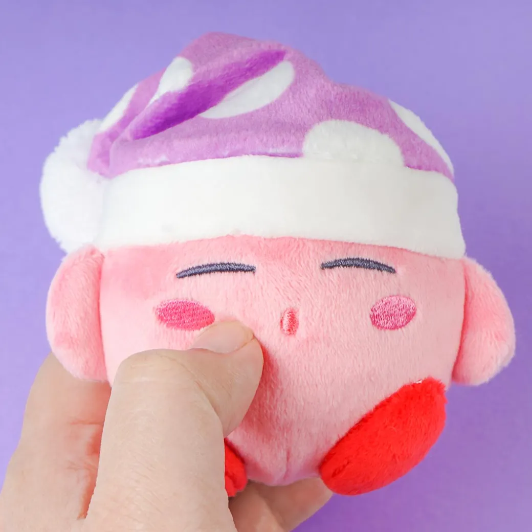 Kirby Sleepy Plushie Charm