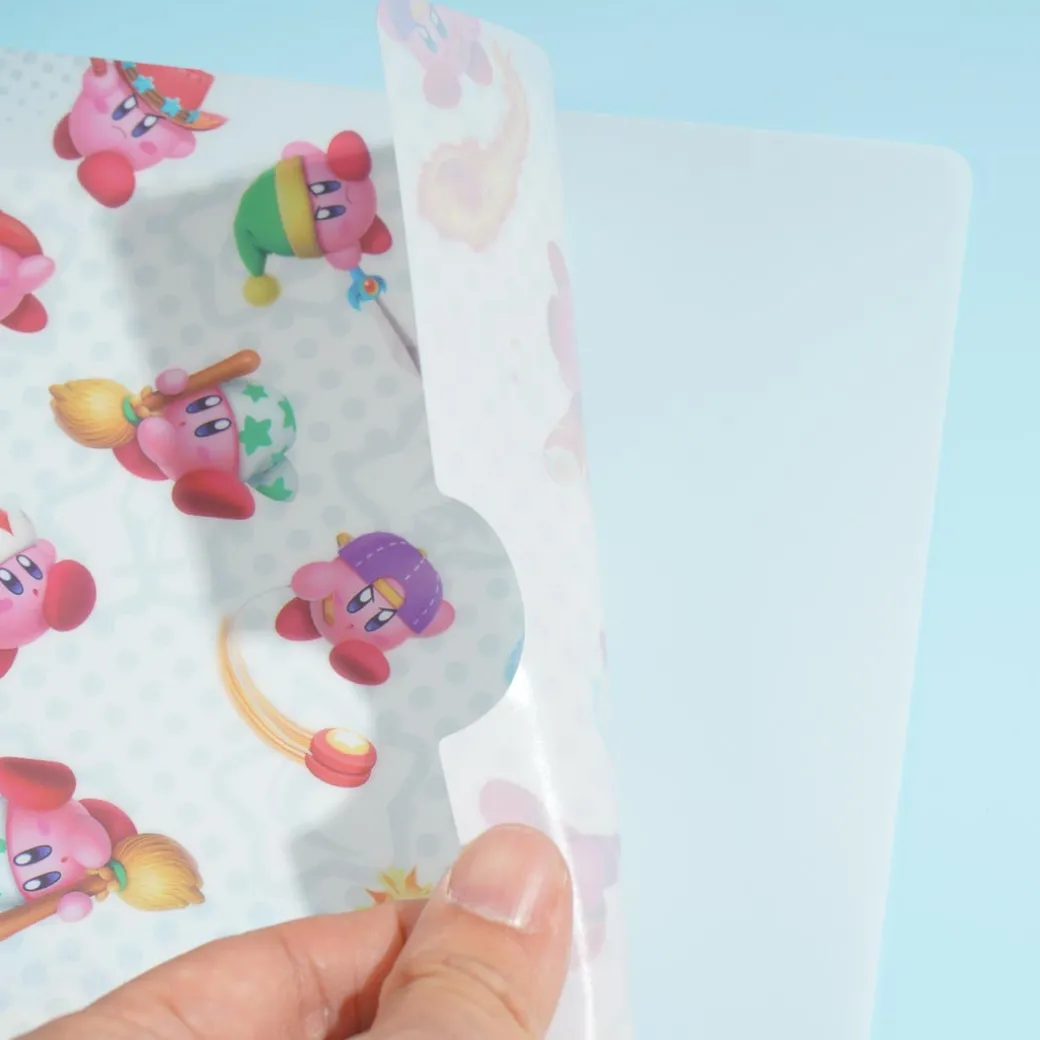 Kirby Star Allies Overload Clear File Folder